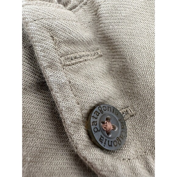 Patagonia Fishing Shirt womens S  Green Long Sleeve Button Up Outdoor Slick Calm - Picture 4 of 12